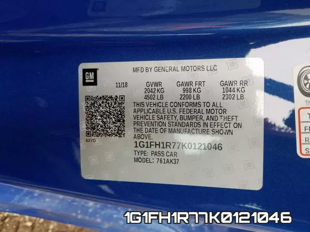 1G1FH1R77K0121046 фото 2