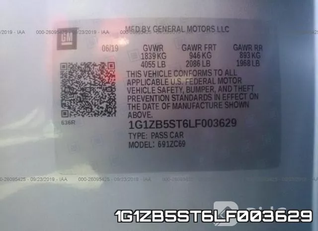 1G1ZB5ST6LF003629 фото 10