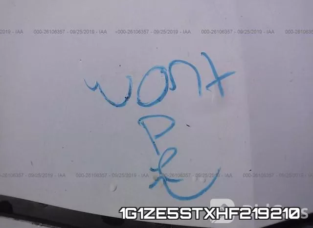 1G1ZE5STXHF219210 фото 2