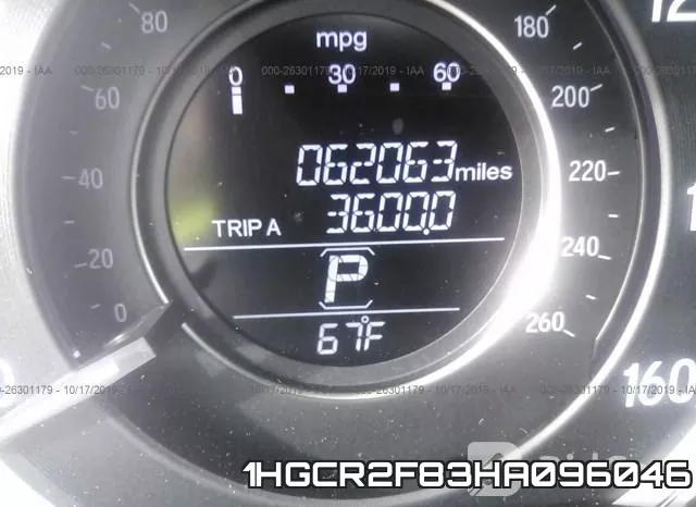 1HGCR2F83HA096046 фото 8