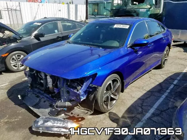 1HGCV1F30JA071363 фото 3