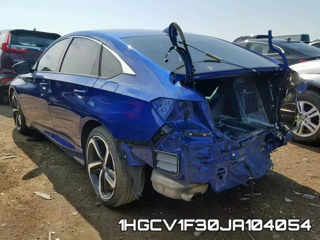 1HGCV1F30JA104054 фото 4