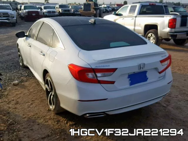 1HGCV1F32JA221294 фото 4