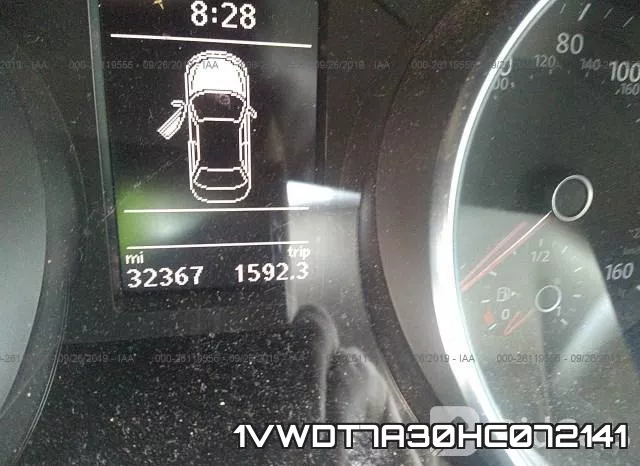 1VWDT7A30HC072141 фото 8