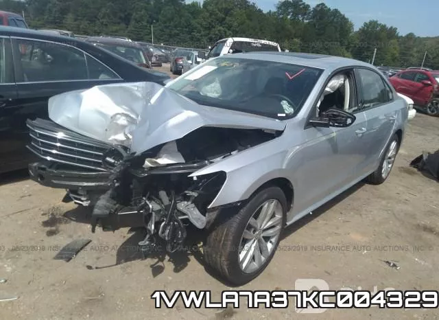 1VWLA7A37KC004329 фото 3