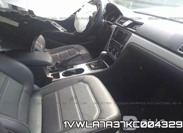 1VWLA7A37KC004329 фото 6