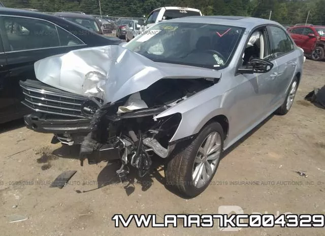 1VWLA7A37KC004329 фото 7