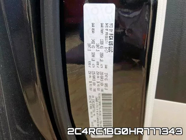 2C4RC1BG0HR777343 фото 2