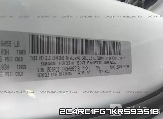 2C4RC1FG7KR593518 фото 10
