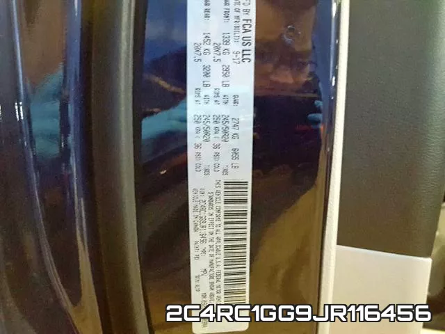 2C4RC1GG9JR116456 фото 2