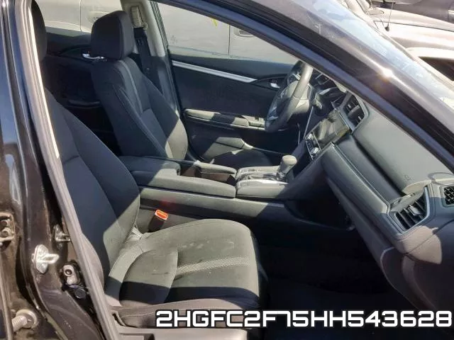 2HGFC2F75HH543628 фото 6