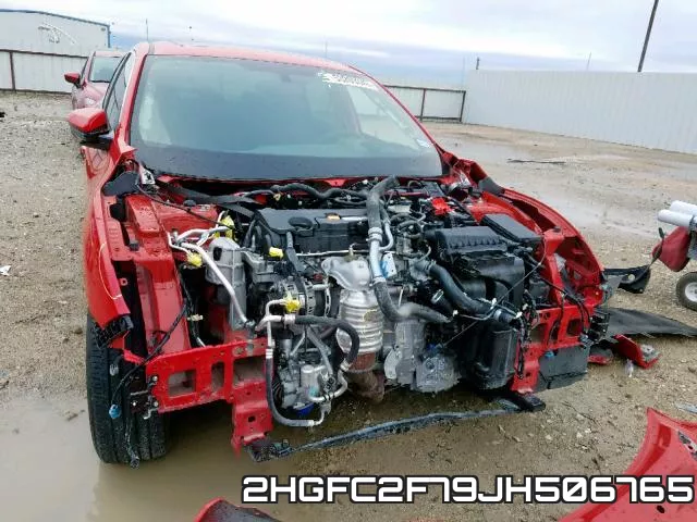 2HGFC2F79JH506765 фото 9