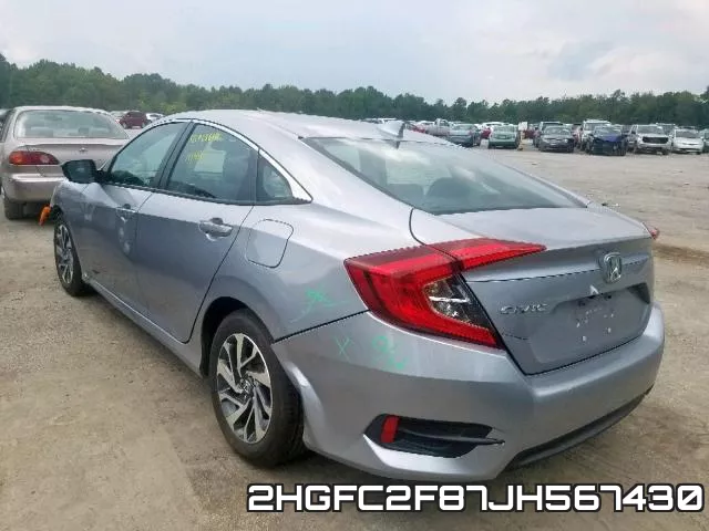 2HGFC2F87JH567430 фото 4