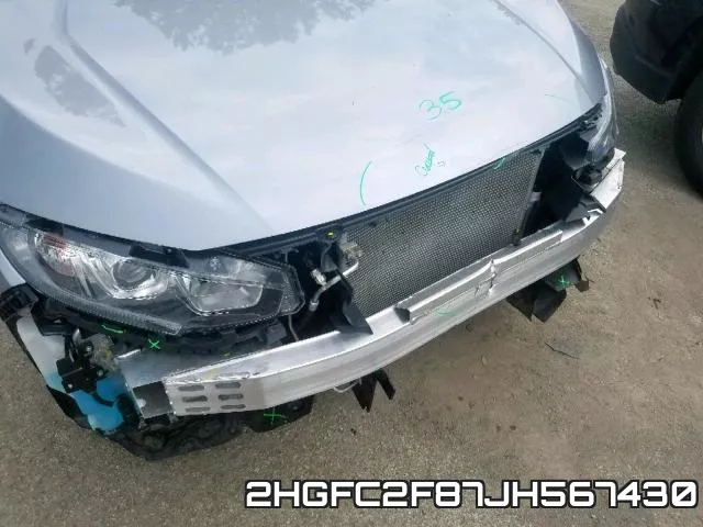 2HGFC2F87JH567430 фото 10