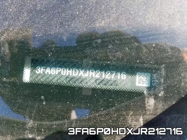 3FA6P0HDXJR212716 фото 2