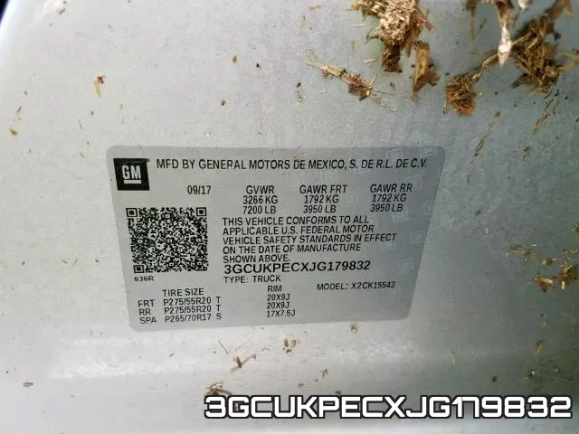 3GCUKPECXJG179832 фото 2