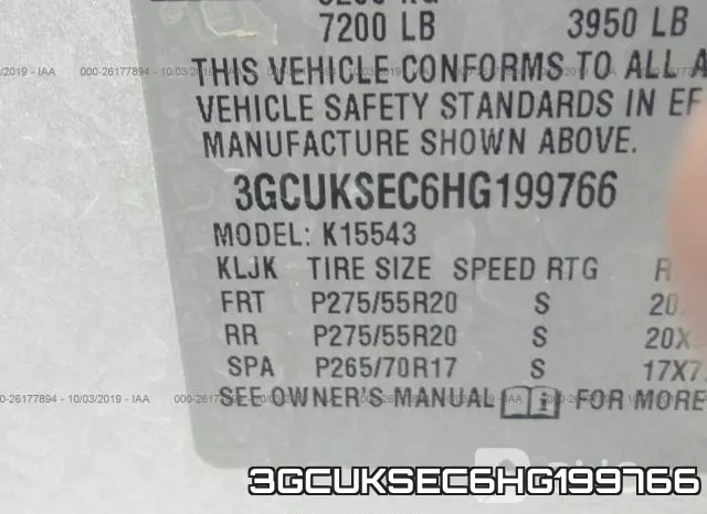 3GCUKSEC6HG199766 фото 10
