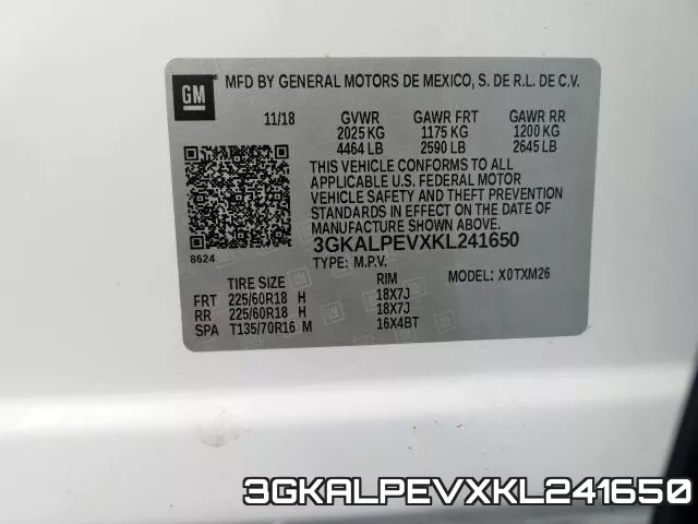3GKALPEVXKL241650 фото 2