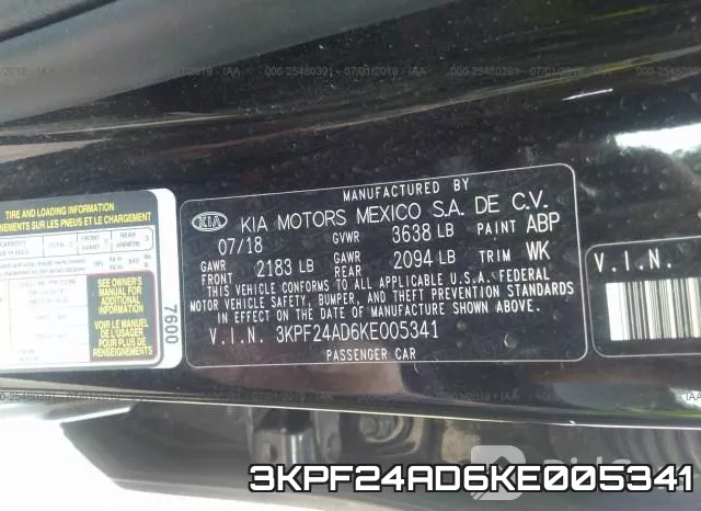 3KPF24AD6KE005341 фото 10