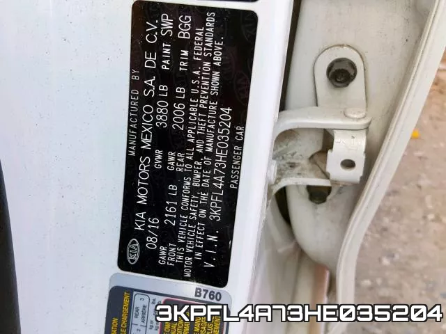 3KPFL4A73HE035204 фото 2