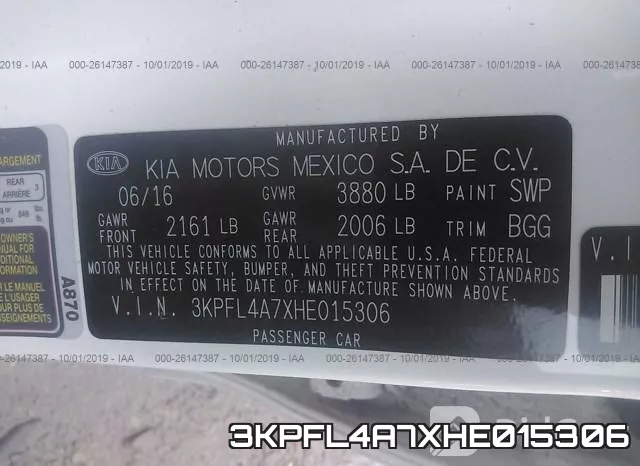 3KPFL4A7XHE015306 фото 10