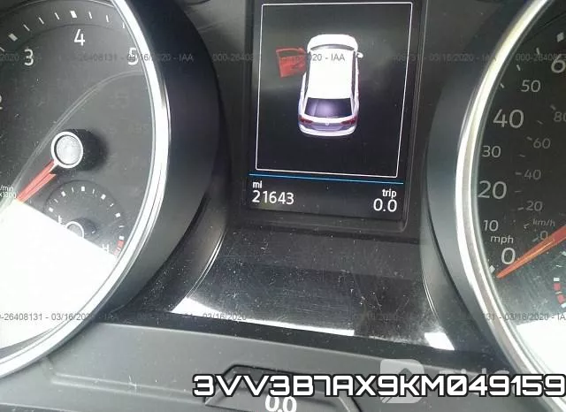 3VV3B7AX9KM049159 фото 8