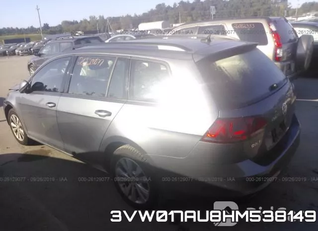 3VW017AU8HM538149 фото 4