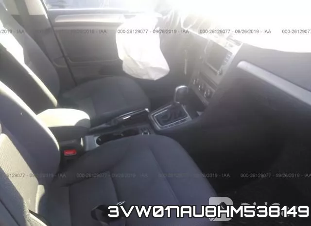 3VW017AU8HM538149 фото 6