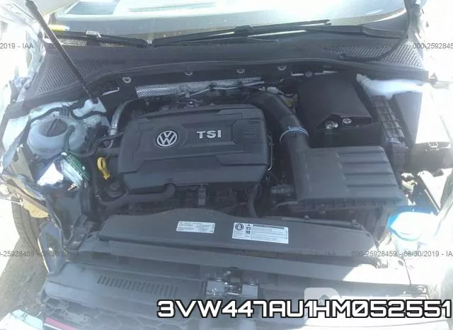 3VW447AU1HM052551 фото 2