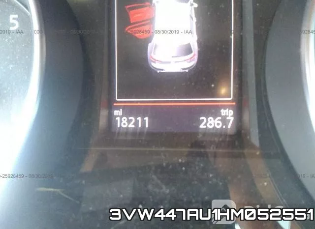 3VW447AU1HM052551 фото 8