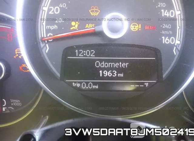 3VW5DAAT8JM502419 фото 8