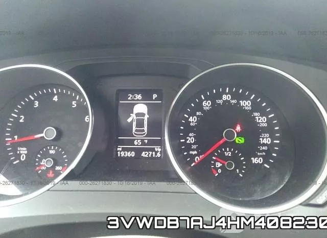 3VWDB7AJ4HM408230 фото 8