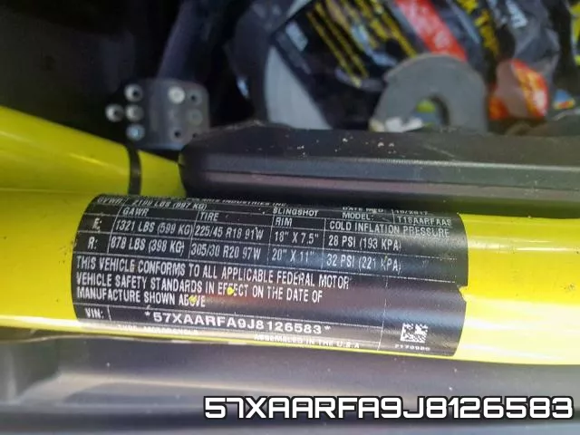 57XAARFA9J8126583 фото 2