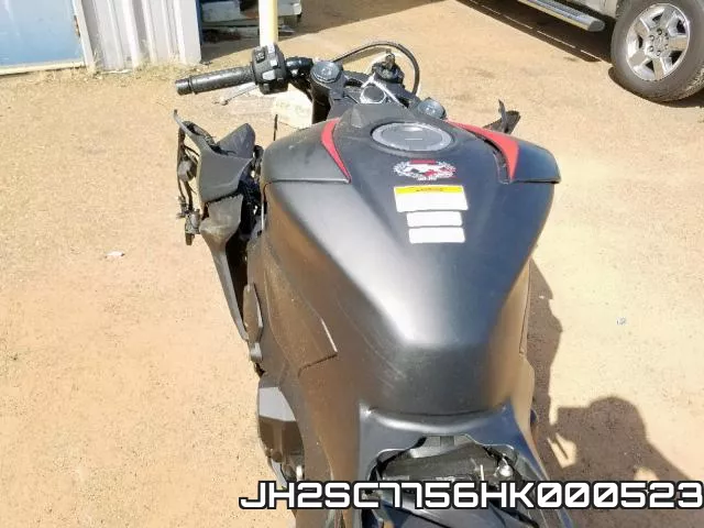 JH2SC7756HK000523 фото 6