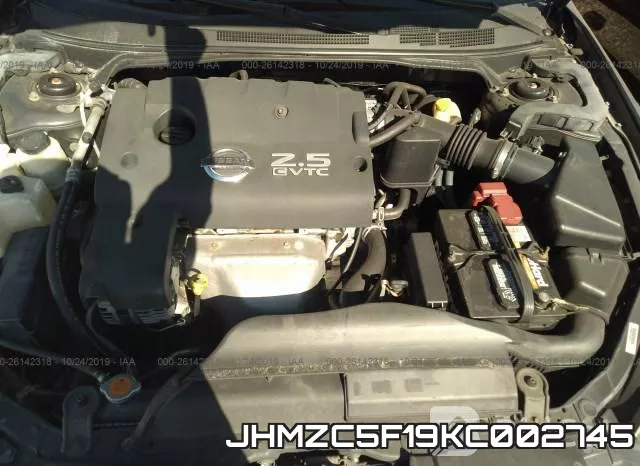JHMZC5F19KC002745 фото 2