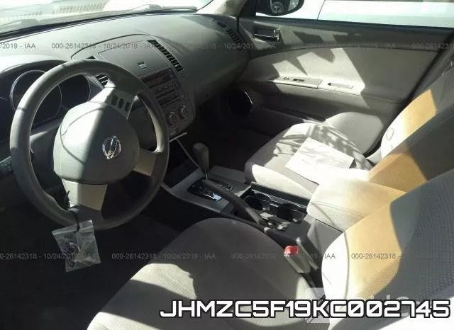 JHMZC5F19KC002745 фото 6
