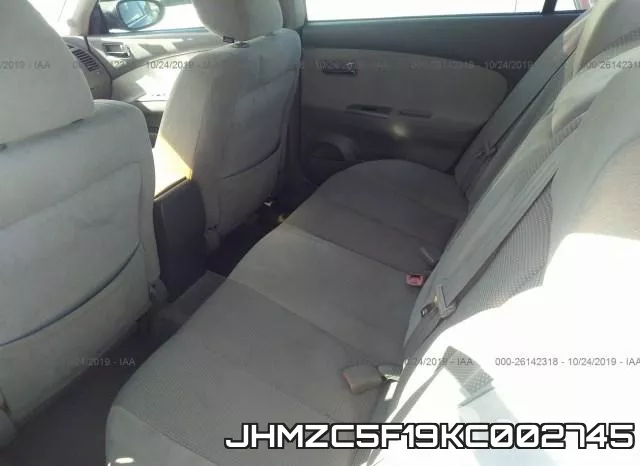 JHMZC5F19KC002745 фото 9