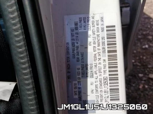 JM1GL1U51J1325060 фото 2
