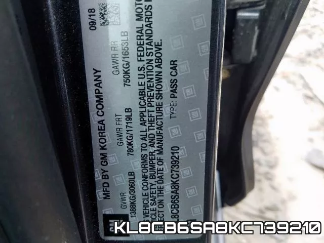 KL8CB6SA8KC739210 фото 2
