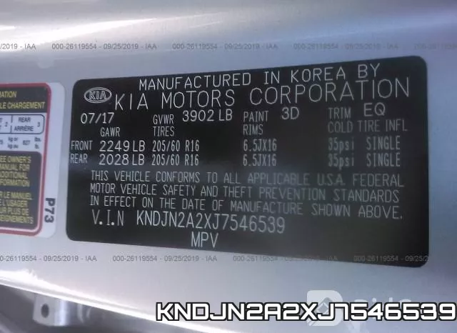 KNDJN2A2XJ7546539 фото 10