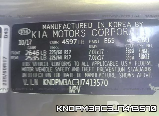 KNDPM3AC3J7413570 фото 10