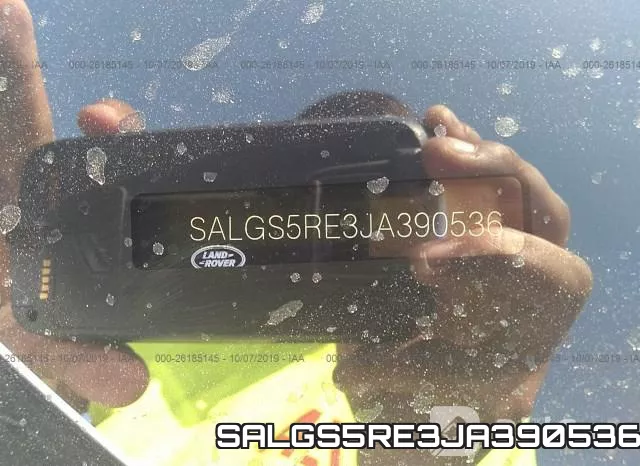 SALGS5RE3JA390536 фото 10