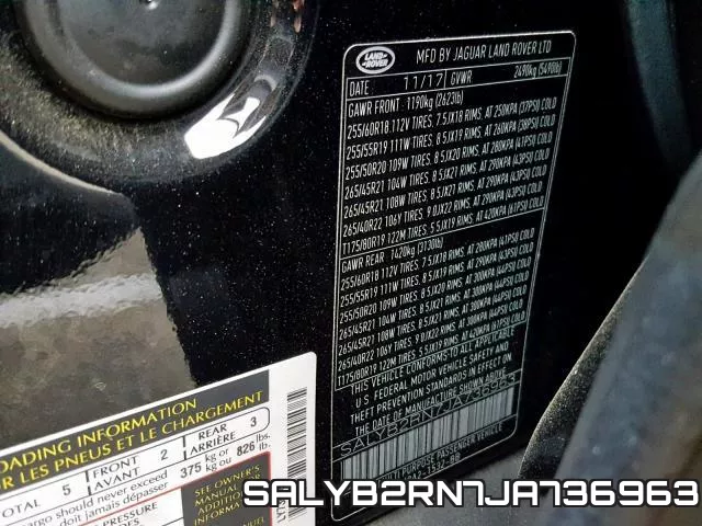 SALYB2RN7JA736963 фото 2