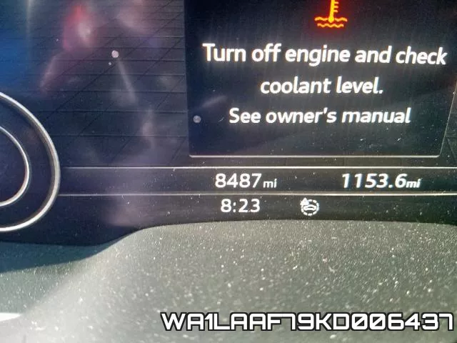 WA1LAAF79KD006437 фото 9