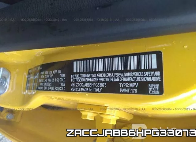 ZACCJABB6HPG33073 фото 10