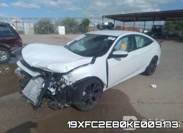 19XFC2E80KE009173 фото 3
