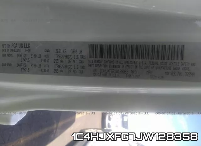 1C4HJXFG7JW128358 фото 10