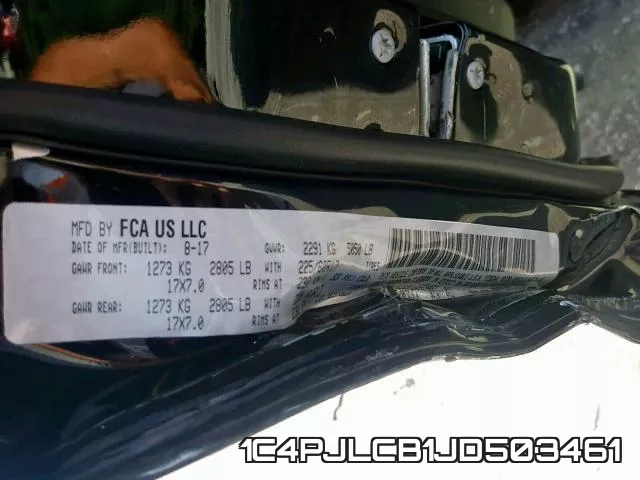 1C4PJLCB1JD503461 фото 2