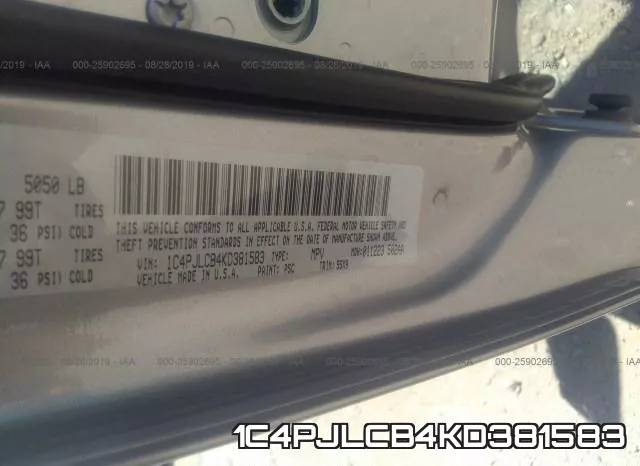 1C4PJLCB4KD381583 фото 10