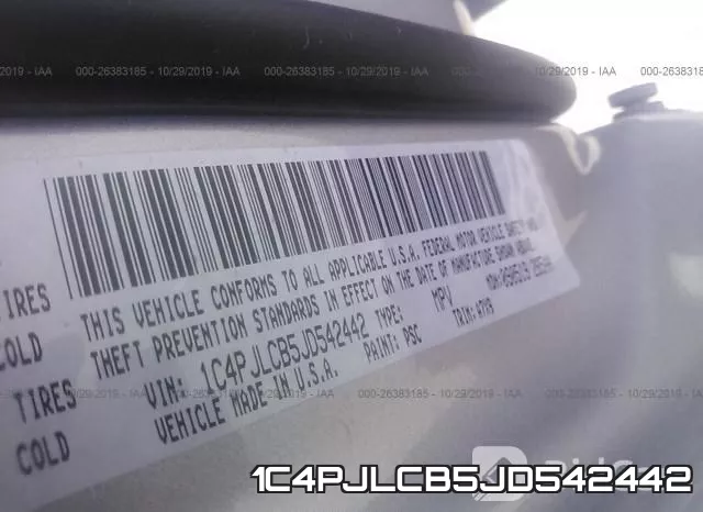 1C4PJLCB5JD542442 фото 10